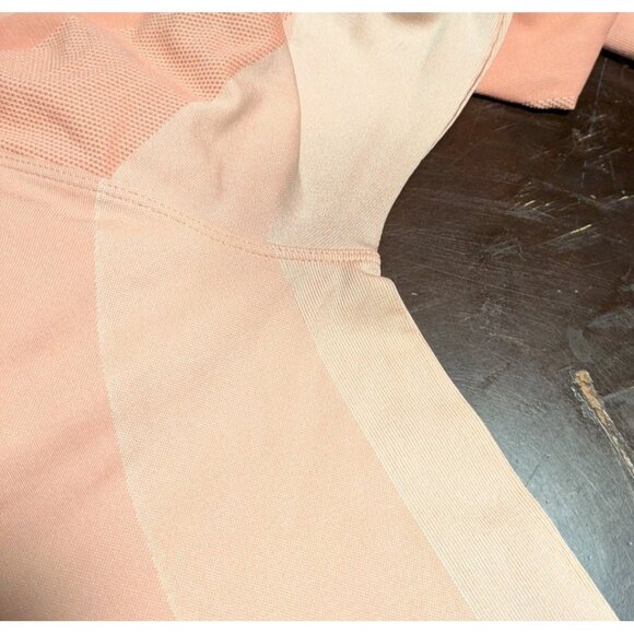 Lululemon Ebb to Train Jacket Pink Hooded Full Zip Size 6 Athleisure Casual - Picture 12 of 13